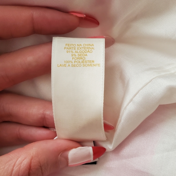 COPY - NWOT Kate Spade Betsy Pink White Striped Cocktail Dress Above Knee Strap… - Picture 9 of 11